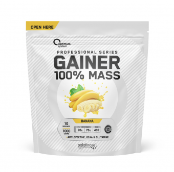 Optimum system 100% Mass Gainer (1 кг.) банан