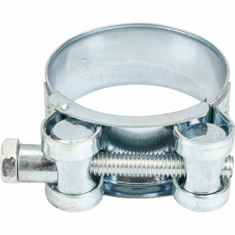 Хомут силовой 40-43 мм STARFIX SMP-68453-1 оцинкованный сталь — фото 1
