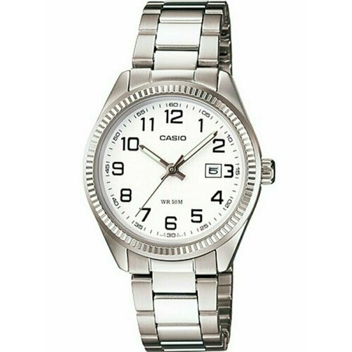 Наручные часы CASIO Collection MTP-1302D-7B, серебряный наручные часы casio collection mtp v006gl 7b золотой белый