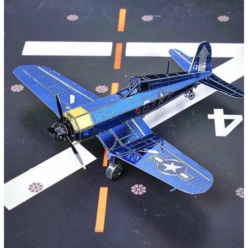 фото Металлический конструктор / 3d конструктор / сборная модель f4u corsair fighter 3d metal model