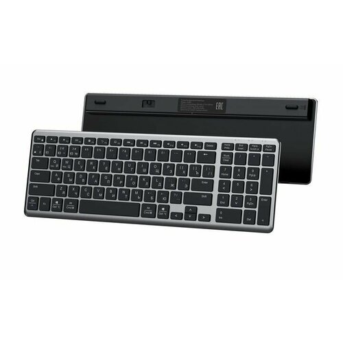 Клавиатура беспроводная UGREEN KU005 (15956) 2.4GHz Bluetooth 5.0 Ultra Slim Wireless Keyboard. Цвет: серебристый