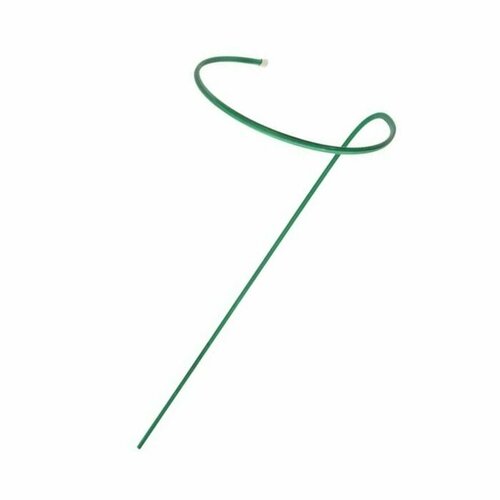 Опора для цветов металл в пвх h-0,9 м d опоры-0,4 м труба d-10 мм 'Урожайная сотка'