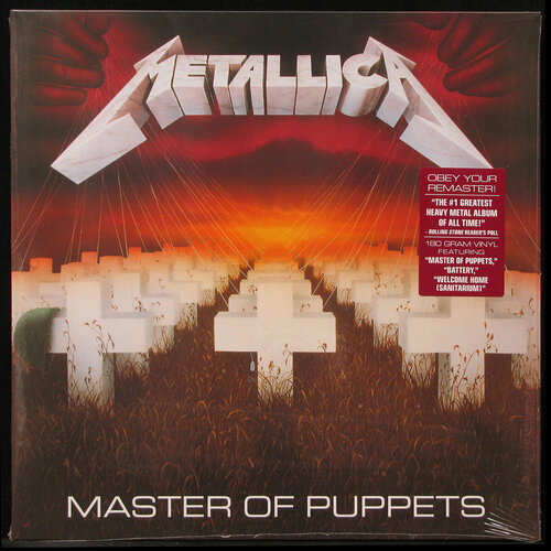 Виниловая пластинка Blackened Metallica – Master Of Puppets