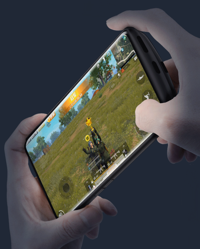 Чехол-бампер со встроенной батарей-аккумулятором ёмкости 6800 mAh для Huawei Enjoy 10S / Huawei Y8p (AQM-LX1) черный — фото 7