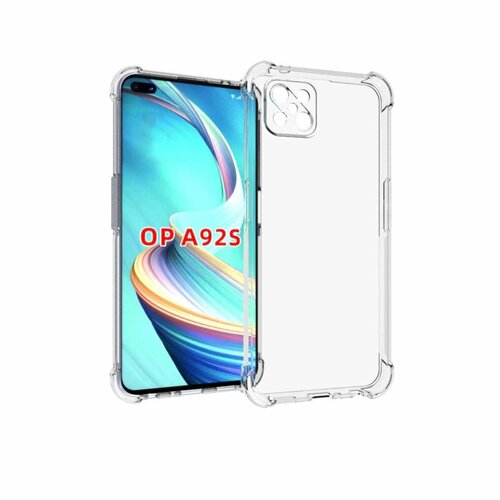 Чехол задняя-панель-накладка-бампер MyPads Tocco для OPPO A92s / OPPO Reno 4 Z 5G с усиленной защитой углов противоударный прозрачный чехол mypads pettorale для oppo reno 4 z 5g