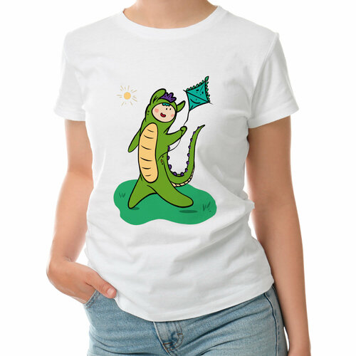 фото Футболка roly, размер s, белый