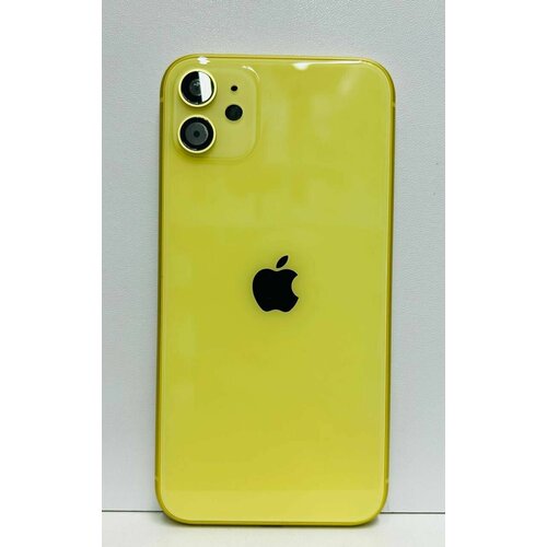 Корпус для Apple iPhone 11 (желтый)+проклейка
