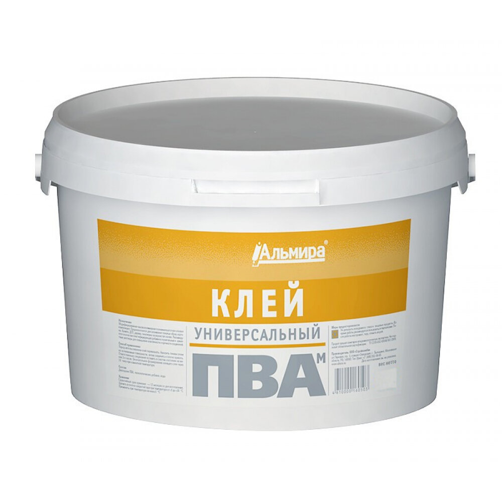 Клей ПВА Альмира универсальный 1 0 кг 00 00000231
