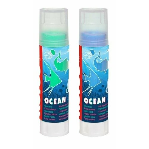 Kores Клей-карандаш Ocean, 20 г, 2 шт