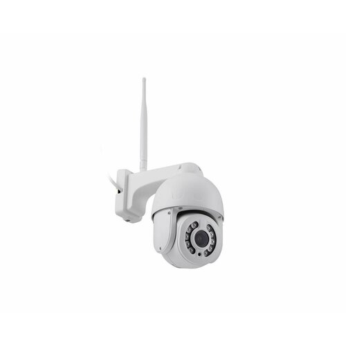 Уличная беспроводная купольная поворотная 3G/4G IP-камера 5Mp Link NC59G-8G-10X-5MP(White) (W4033RU) с записью на SD. Интеллектуальное обнаружение ч