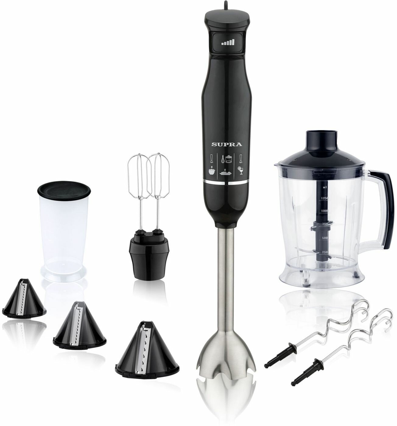 фото Блендер погружной Supra HBS-750 черный