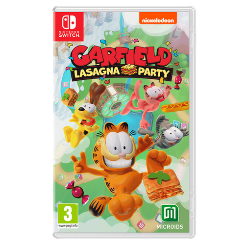 Игра для Nintendo Switch Garfield Lasagna Party Стандартное издание, русская версия