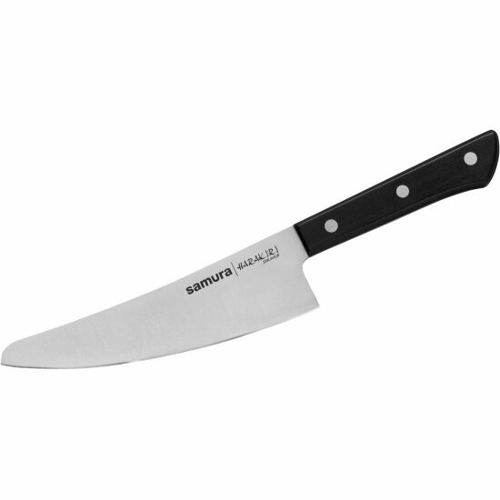 Нож кухонный Шеф малый Samura HARAKIRI SHR-0083B/K, 166 мм
