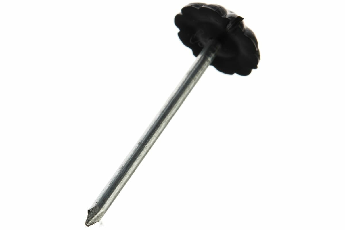 гвоздь с декор. шляпкой (чёрная) (80 шт) Tech-Krep - фото №4