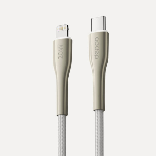 Изображение товара Кабель Apollo Type-C – Lightning, 1 м, белый, Deppa, Deppa 72525