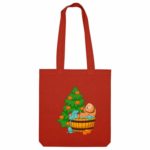 фото Сумка шоппер us basic, красный