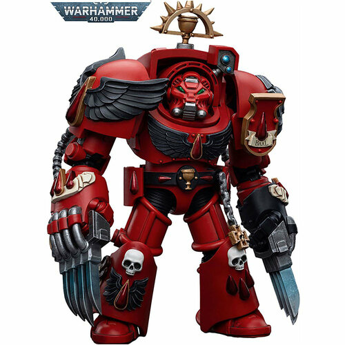 Фигурка подвижная Blood Angels Assault Terminators Brother Tyborel joytoy action фигура joytoy adepta sororitas order of the argent shroud paragon warsuit sister collaen warhammer 40000