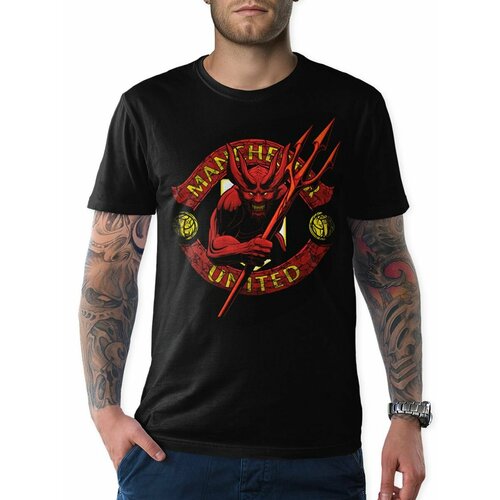 фото Футболка design heroes, размер m, черный