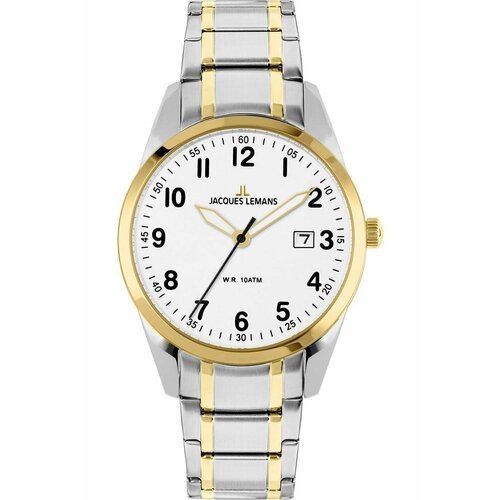 фото Наручные часы jacques lemans classic, серебряный