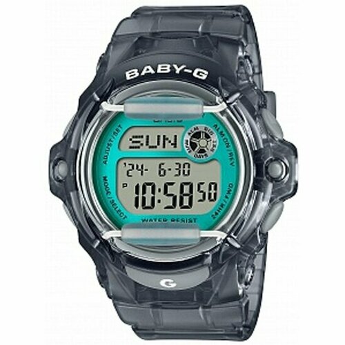 наручные часы casio baby g bg 169u 3 бирюзовый Наручные часы CASIO Baby-G BG-169U-8B, серый