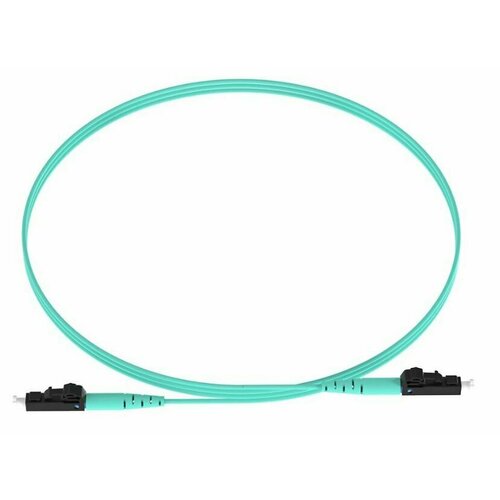 Патч-корд Panduit FZ2ELLNLNSNM004 тип волокон 2x50/125 OM4 LC дуплекс / LC дуплекс, длина 4 м, LSZH (355364) голубой, зеленый