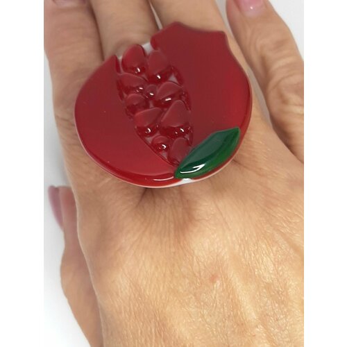 фото Кольцо, красный нет бренда