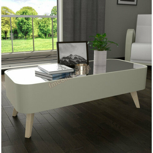 Журнальный стол Элипс Юливи-10 (Массив Лайт)