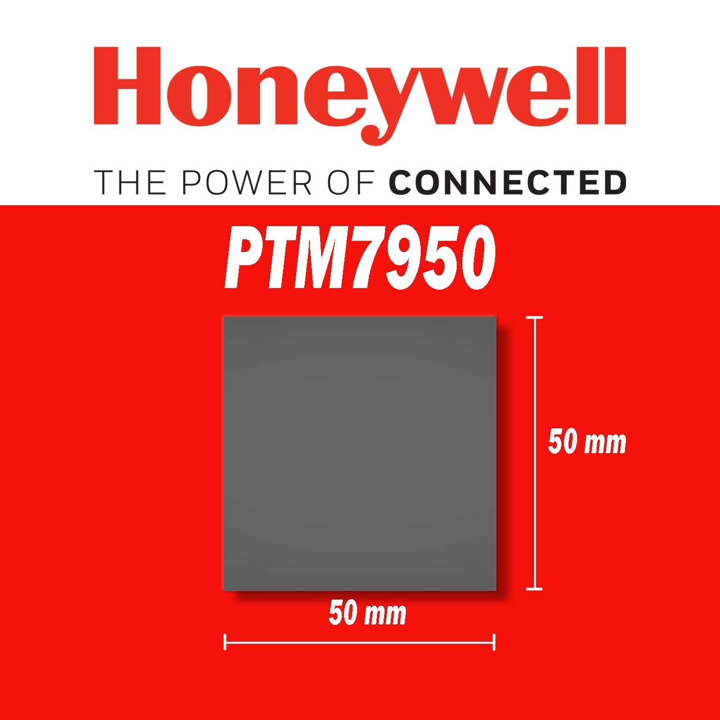 Термопаста Honeywell ptm7950 с фазовым переходом 23*27*0.2mm (2шт) Для ноутбука