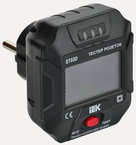 Изображение товара Тестер розеток ST03D ARMA2L 5 IEK A2L5-ST14-03