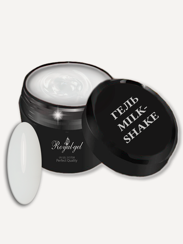 Изображение товара "COVER MILKSHAKE" гель для наращивания ногтей молочный Royal-gel 15 мл.
