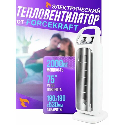 Тепловентилятор напольный обогреватель для дома комнатный 2000w FK-FH12 396500₽