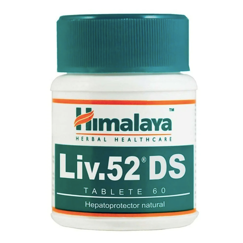 Таблетки Лив 52 ДС Хималая (Liv.52 DS Himalaya) для лечения печени, для нормализации работы пищеварительной системы, 3х60 таб.