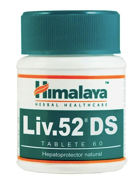 Таблетки Лив 52 ДС Хималая (Liv.52 DS Himalaya) для лечения печени для нормализации работы пищеварительной системы 3х60 таб.