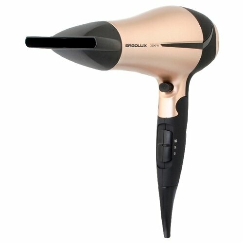 Фен Ergolux ELX-HD03-C64 черныйзолото 151400₽