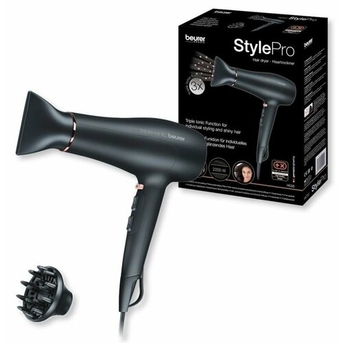 Фен Beurer HC50 2200Вт черный 427000₽