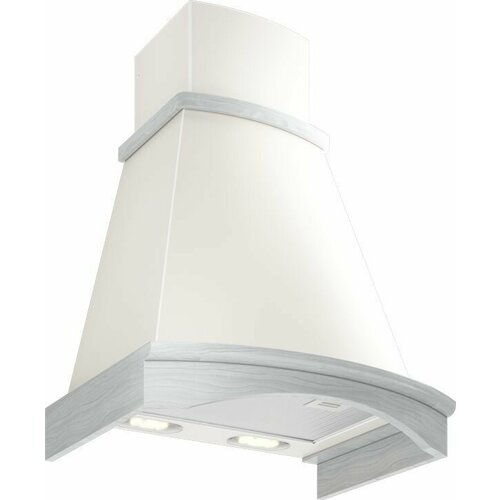 Вытяжка каминная Elikor Ротонда 60П-650-П3Л бежевыйдуб выбеленный ползунковое управление кв ii м-650-60-82 1676000₽