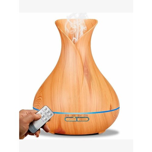 Увлажнитель воздуха ультразвуковой с подсветкой и функцией аромадиффузора с пультом 1999₽