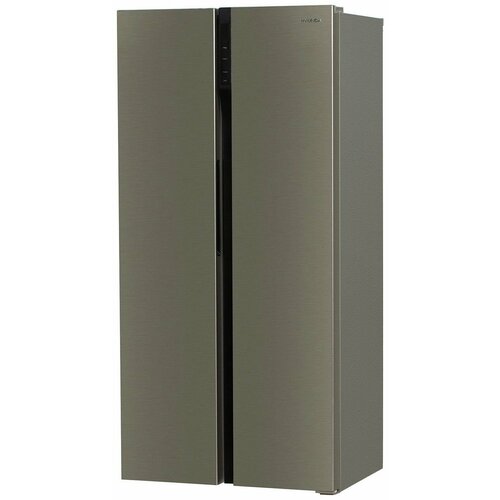 Холодильник Side by Side Hyundai CS4505F нержавеющая сталь холодильник side by side hyundai cs4502f нержавеющая сталь