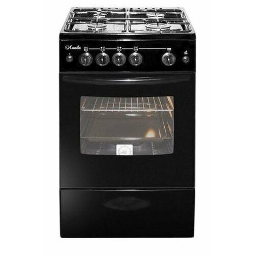 Плита Газовая Лысьва ГП 400 МС-2у черный стеклянная крышка 2194300₽