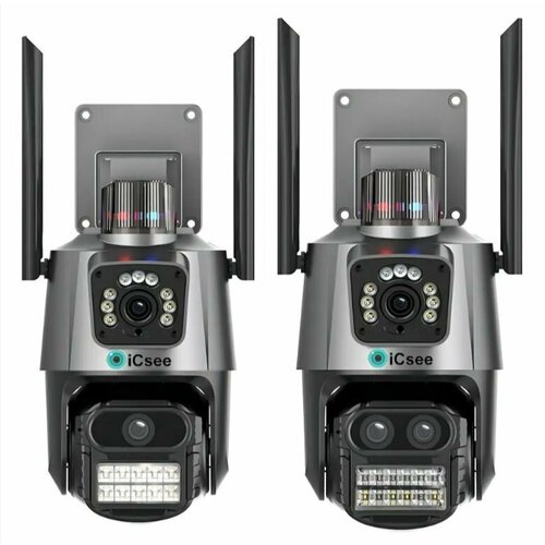 Камера видеонаблюдения уличная Visual Angle Cloud WiFi Camera 360 4G 8MP черная 599900₽