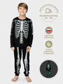 Пижама детская Скелет 122-128
