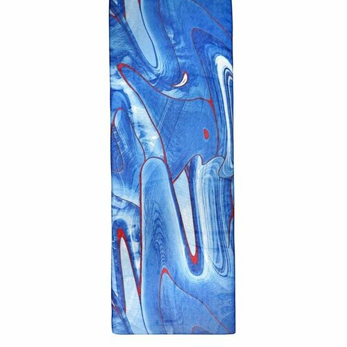 фото Шарф roby foulards,140х30 см, синий