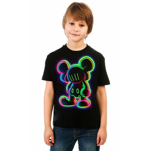 Футболка Romax Tex, размер 104-110, черный