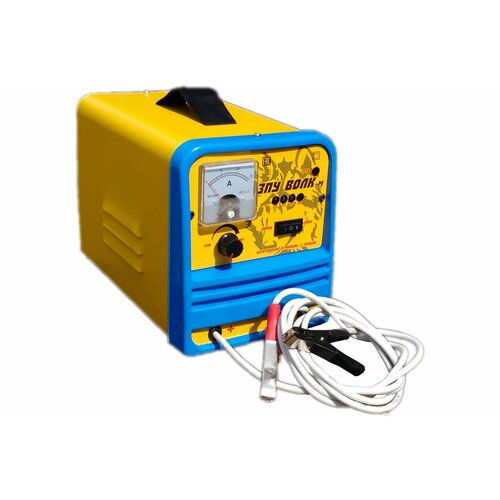 Зарядно пусковое устройство зпу-волк М для АКБ 12V 8-16A в режиме пуска 180А автомат 220V 1012000₽