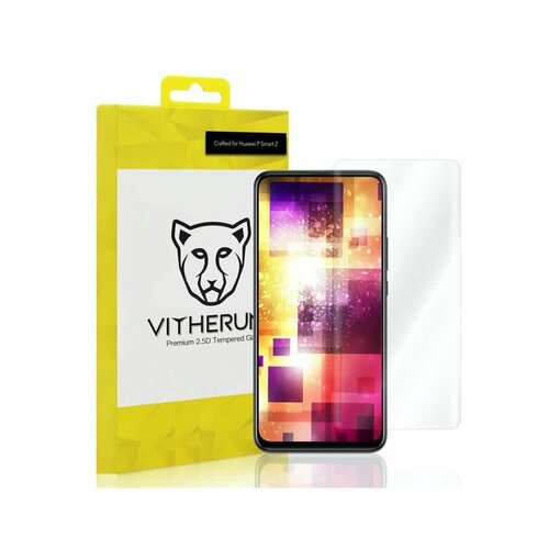 Защитное стекло Vitherum Gold 2.5D для Huawei P Smart Z, прозрачное