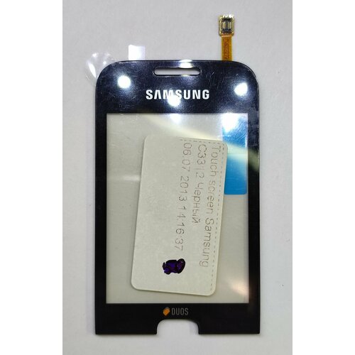 Тачскрин сенсор touchscreen для Samsung c3312 duos чехол mypads forever young для samsung duos c3312