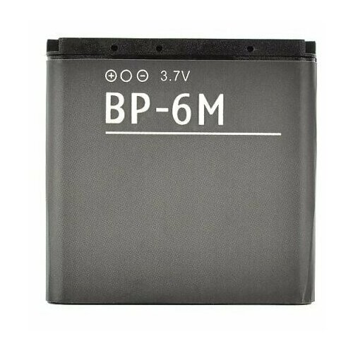 Аккумуляторная батарея BP-6M для Nokia 3250 6133 6151 6233 6234 6280 6288 9300 9300i N73 N77 N93 Nst-1 Nst-2 BP6M BP 6M BP6 433₽