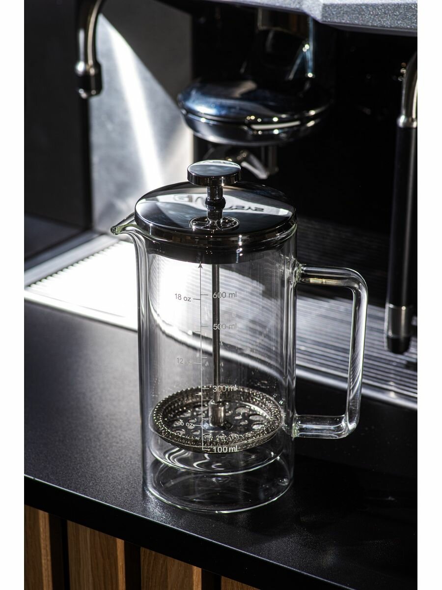 фото Френч-пресс RISE Double wall 600мл