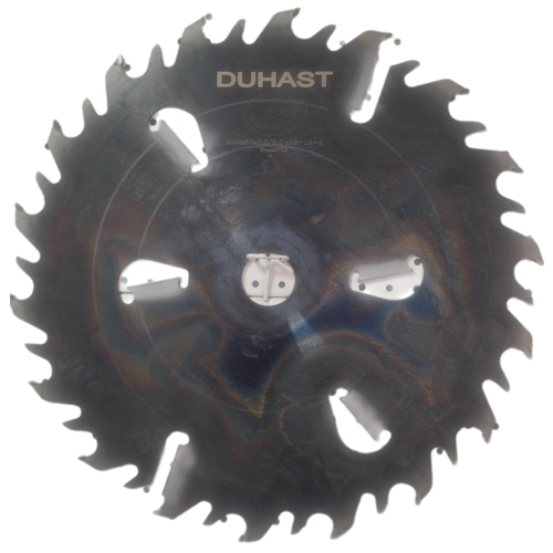 Диск для продольной распиловки древесины DUHAST 500*50*3,2/5,0*z18+18+6