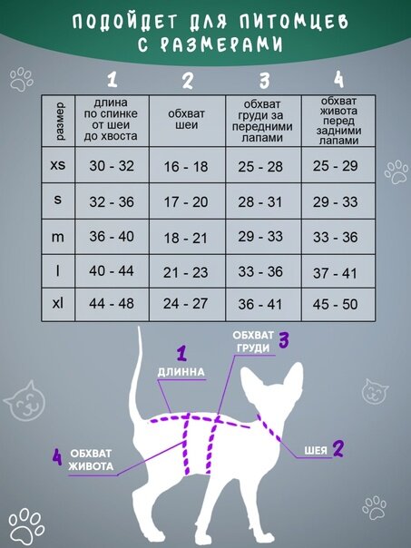 Одежда для животных кошек сфинкс и собак мелких пород, размер L